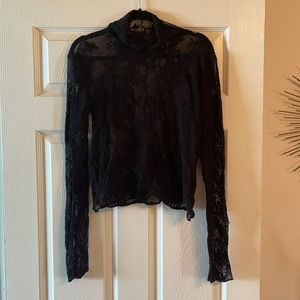 Free People Lace Top